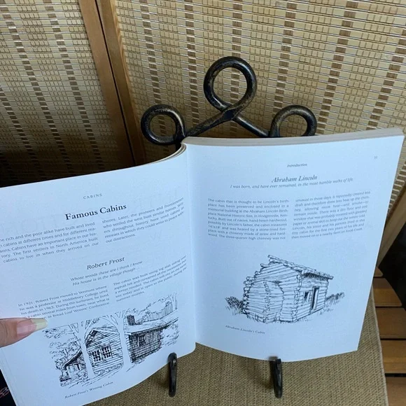 Paperback edition book-log cabin designs - Picture 3 of 9